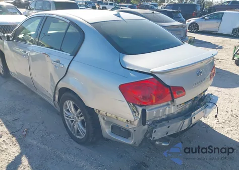 2012 Infiniti G37 Journey from USA, damaged, VIN JN1CV6AP2CM935923